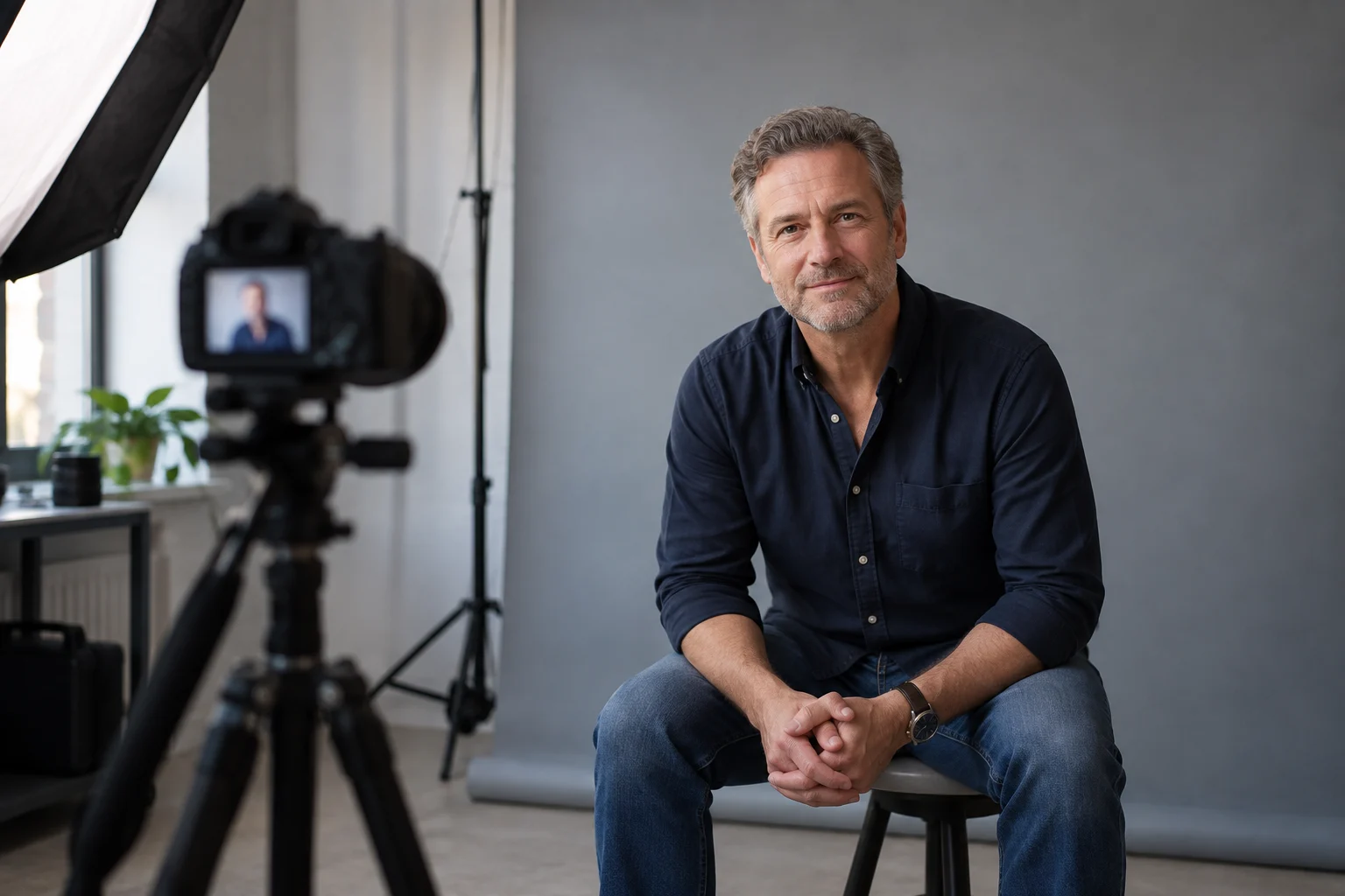 Illustration for AI headshot vs DIY photo vs professional photographer