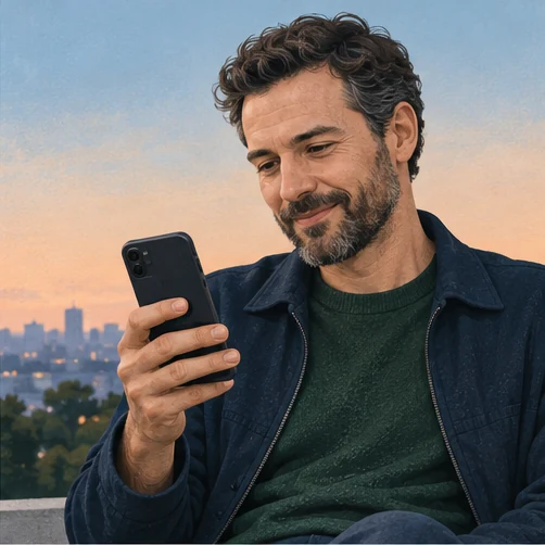 Illustration for Phone HDR Headshots: Check the Saved Photo Before Blaming Your Skin